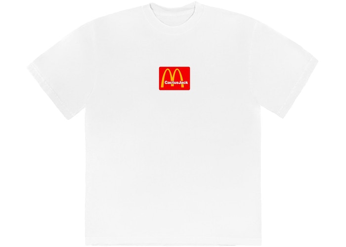 Travis Scott Cactus Jack x McDonald's SESAME T-SHIRT White