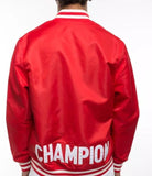 Champion LIFE Satin Jacket Red