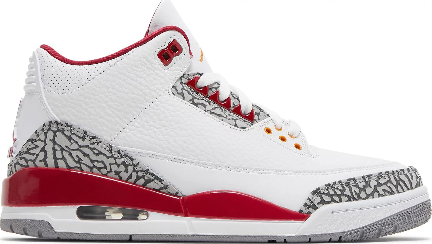 NIKE AIR JORDAN3 RETRO カーディナルレッド 28.0 Air Jordan lll (3) Retro 'Cardinal Red' – Kicks & Drip