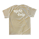 Kicks & Drip T-Shirt -Cream-